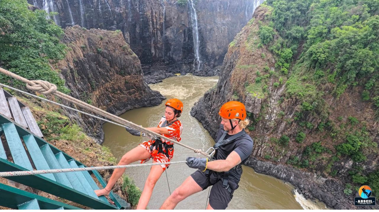 Scenic views of Victoria Falls